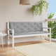 Vidaxx Gartenbankauflage 150x(50+50)x7 cm Oxford-Stoff grau