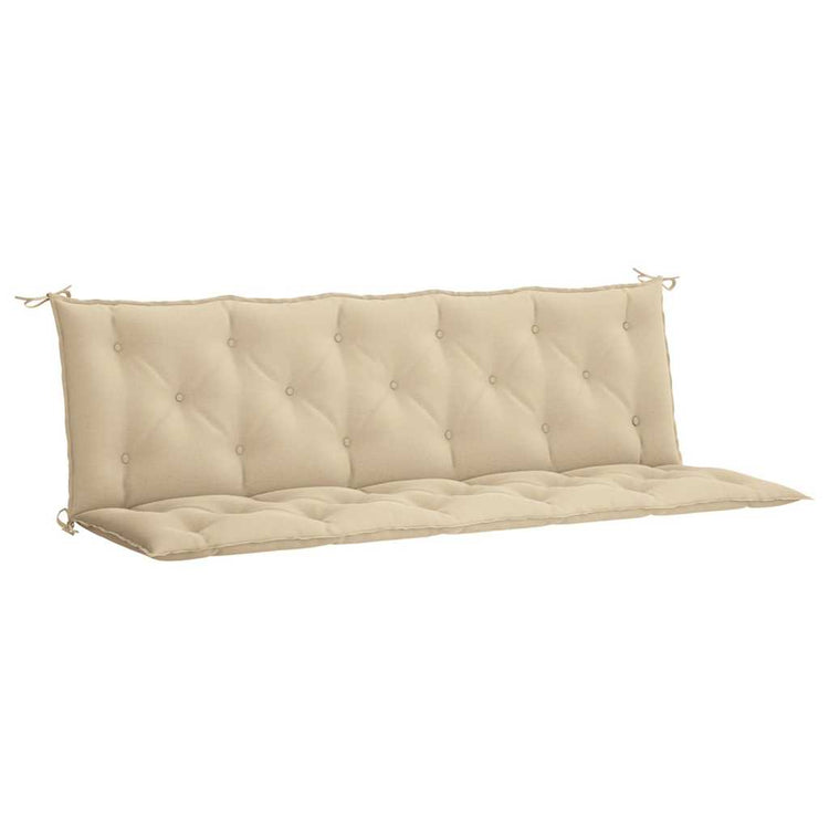 VidaXL Gartenbankauflage 180x(50+50)x7 cm Oxford-Stoff beige