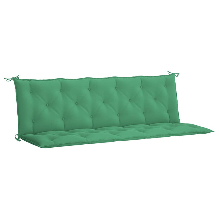 VidaXL Gartenbankkissen 180x(50+50)x7 cm Oxford Stoff Grün