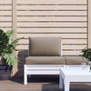 Vidaxl Palettenkissen 2 St. Oxford Stofftaupe