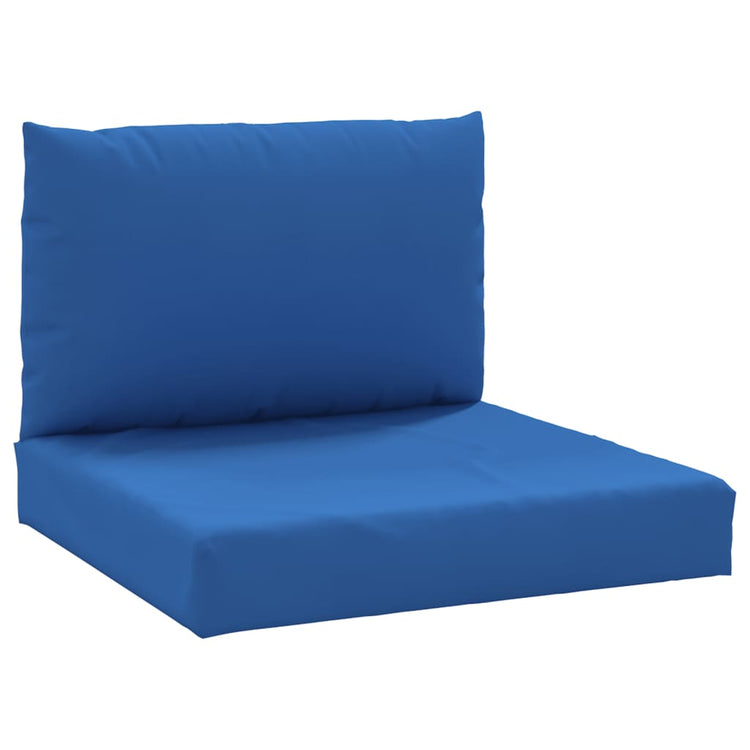 Vidaxl Palettenkissen 2 St. Oxford Stoff blau
