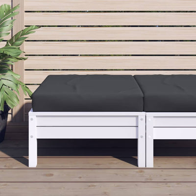 VidaXL Palettenkissen 60x60x6 cm Oxford-Stoff schwarz