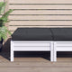 VidaXL Palettenkissen 60x60x6 cm Oxford-Stoff schwarz