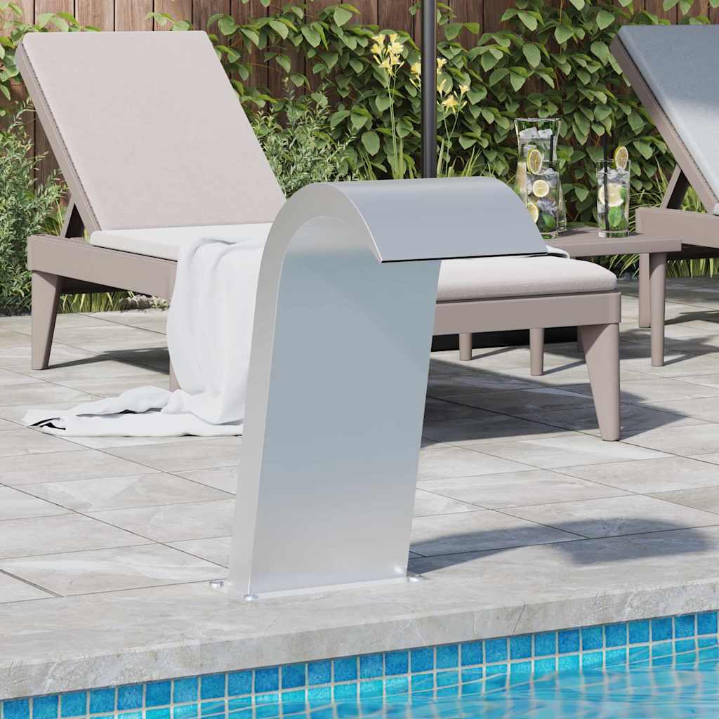 Vidaxl Swimmingpool Brunnen 50x30x60 cm Edelstahl 304