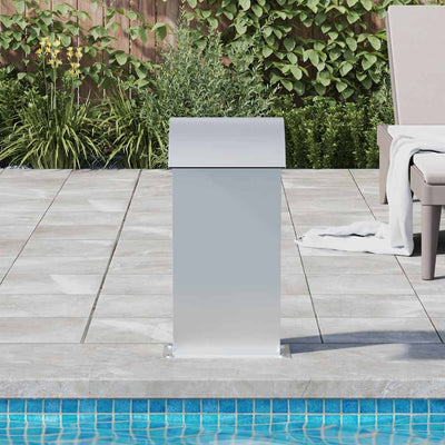 Vidaxl Swimmingpool Brunnen 50x30x60 cm Edelstahl 304