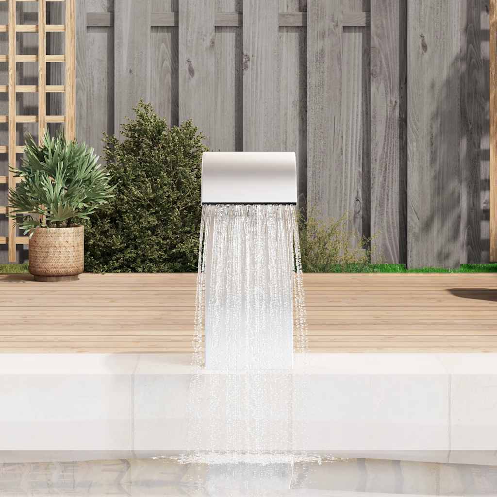 Vidaxl Swimmingpool Brunnen 22x60x70 cm Edelstahl 304