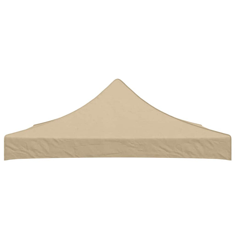VIDAXL -Party -Zeltdach 270 g m² 3x3 m Beige
