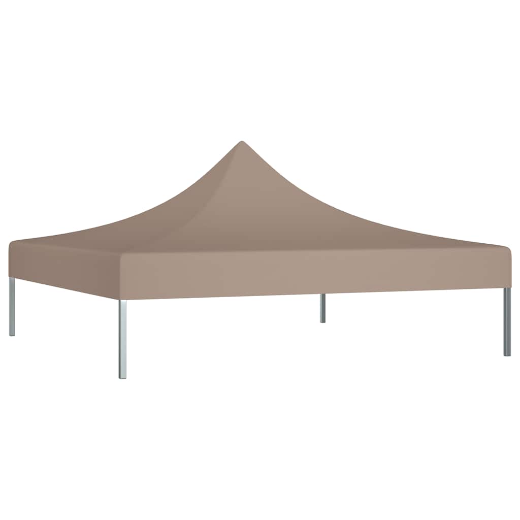Vidaxl -Party -Zeltdach 270 g m² 3x3 m Taupe