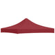 Vidaxl Party Zeltdach 270 g m² 3x3 m Bordeaux rot