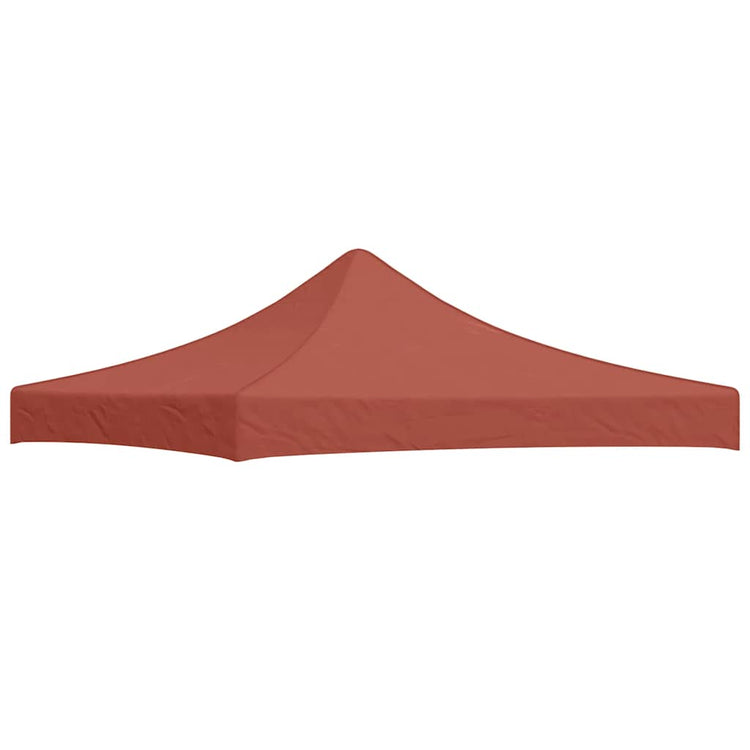 Vidaxl -Party -Zeltdach 270 g m² 3x3 m Terrakotta