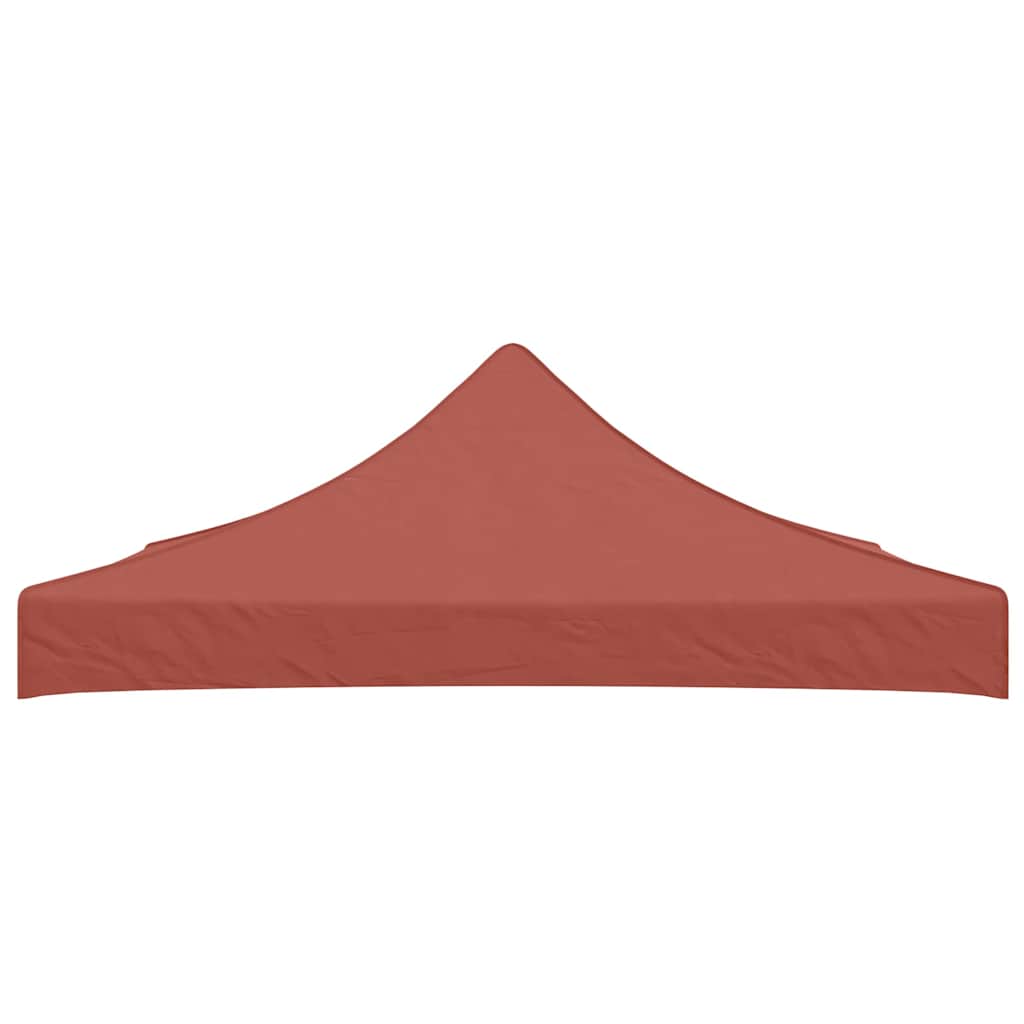 Vidaxl -Party -Zeltdach 270 g m² 3x3 m Terrakotta