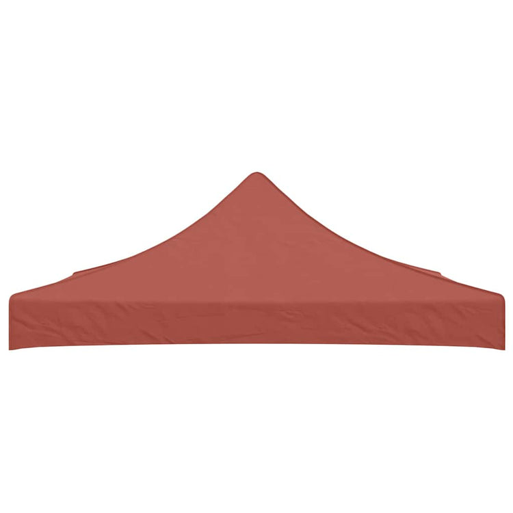 Vidaxl -Party -Zeltdach 270 g m² 3x3 m Terrakotta