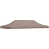 Vidaxl -Party -Zeltdach 270 g m² 6x3 m Taupe