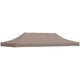 Vidaxl -Party -Zeltdach 270 g m² 6x3 m Taupe