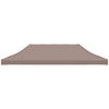Vidaxl -Party -Zeltdach 270 g m² 6x3 m Taupe