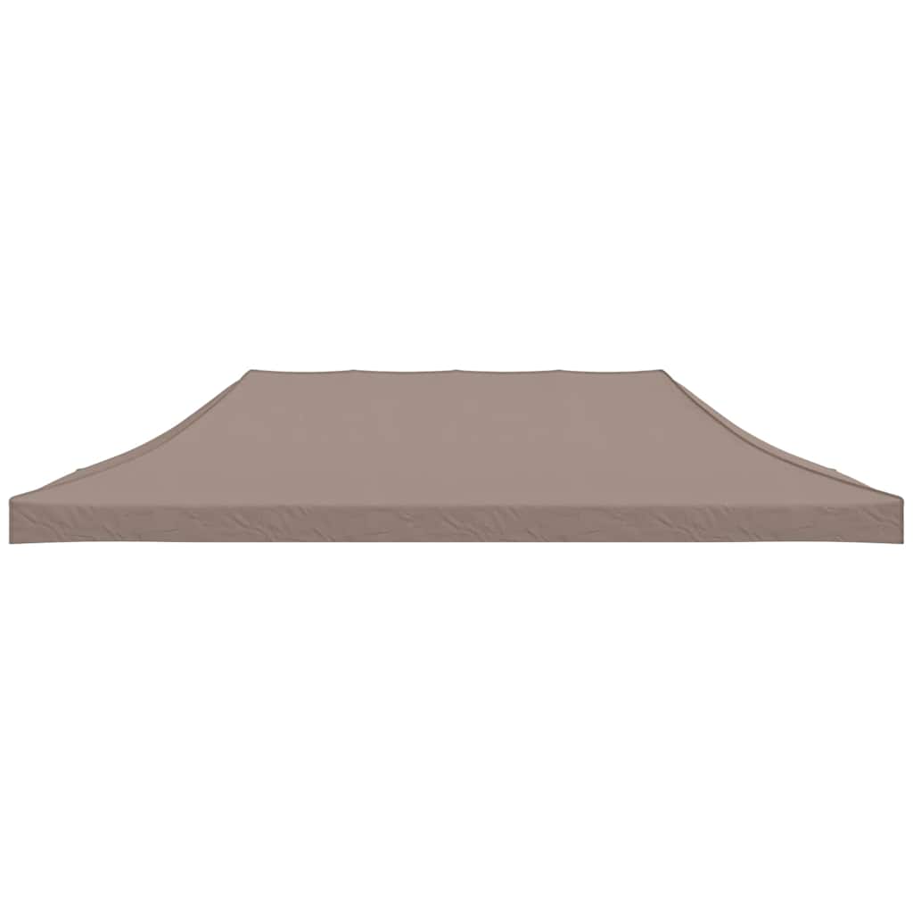 Vidaxl -Party -Zeltdach 270 g m² 6x3 m Taupe