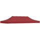 Vidaxl Party Zeltdach 270 g m² 6x3 m Bordeaux rot