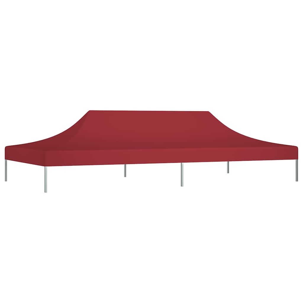 Vidaxl Party Zeltdach 270 g m² 6x3 m Bordeaux rot