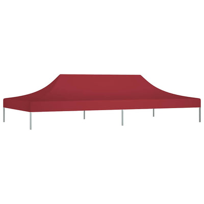 Vidaxl Party Zeltdach 270 g m² 6x3 m Bordeaux rot