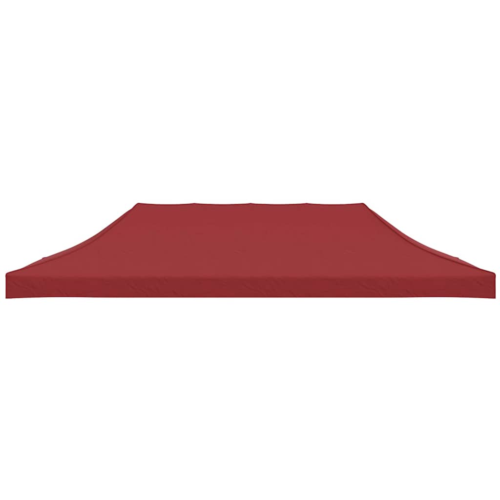 Vidaxl Party Zeltdach 270 g m² 6x3 m Bordeaux rot