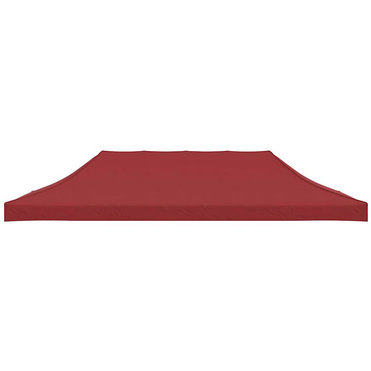 Vidaxl Party Zeltdach 270 g m² 6x3 m Bordeaux rot