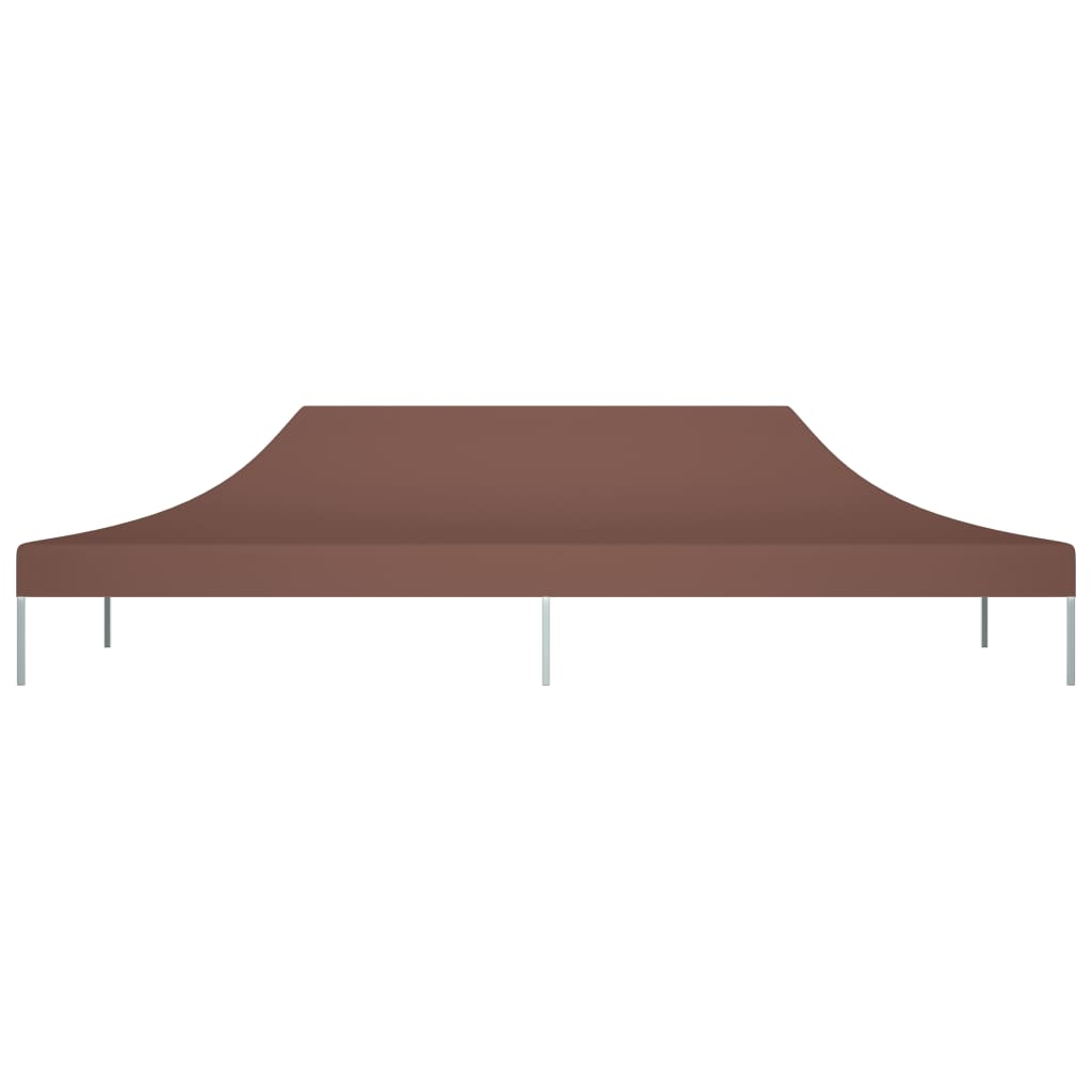 Vidaxl Party Zeltdach 270 g m² 6x3 m braun