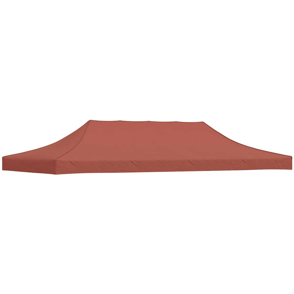 Vidaxl -Party -Zeltdach 270 g m² 6x3 m Terrakotta