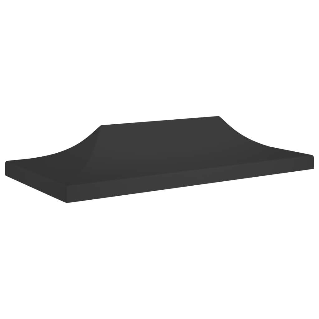 Vidaxl Party Zeltdach 270 g m² 6x3 m schwarz