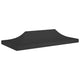 Vidaxl Party Zeltdach 270 g m² 6x3 m schwarz