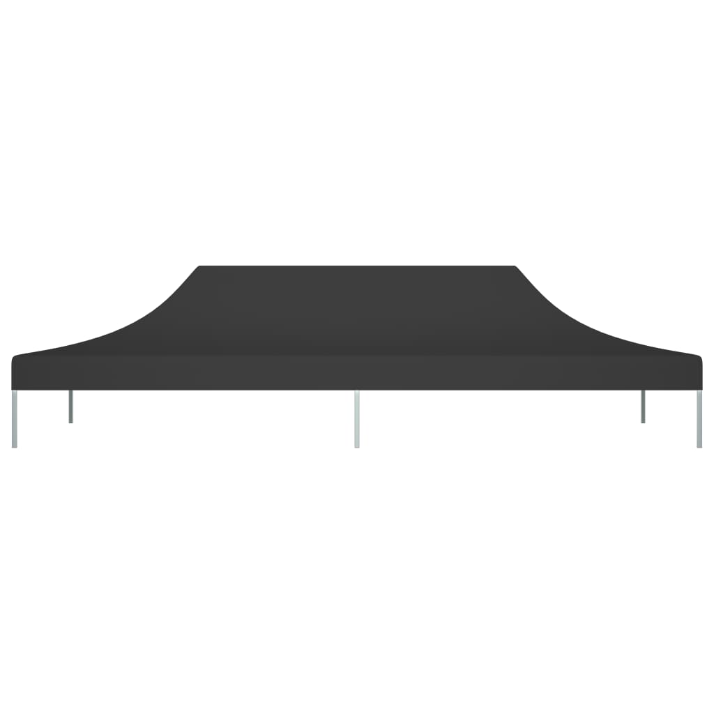Vidaxl Party Zeltdach 270 g m² 6x3 m schwarz