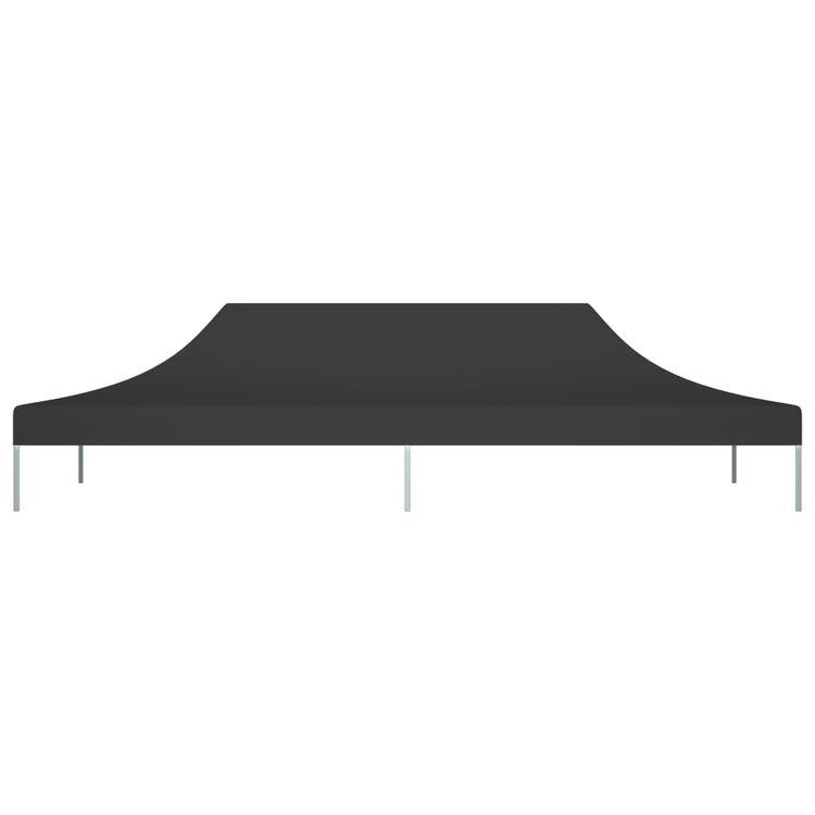 Vidaxl Party Zeltdach 270 g m² 6x3 m schwarz