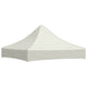 Vidaxl -Party -Zeltdach 270 g m² 2x2 m Creme