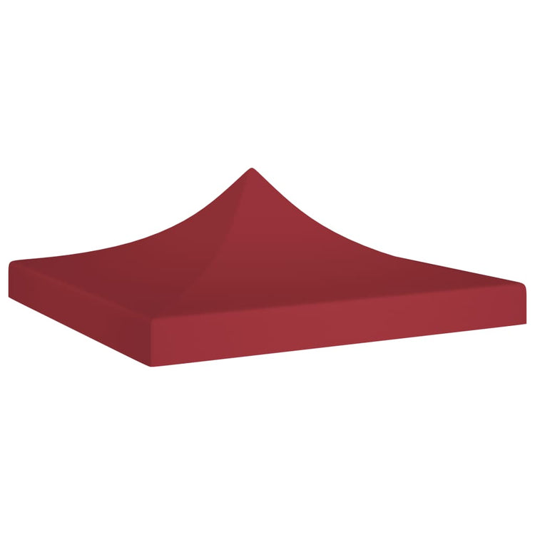 Vidaxl Party Zeltdach 270 g m² 2x2 M Bordeaux rot