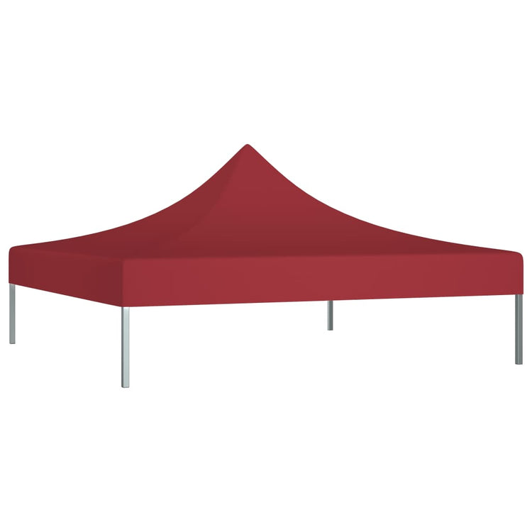 Vidaxl Party Zeltdach 270 g m² 2x2 M Bordeaux rot