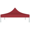 Vidaxl Party Zeltdach 270 g m² 2x2 M Bordeaux rot