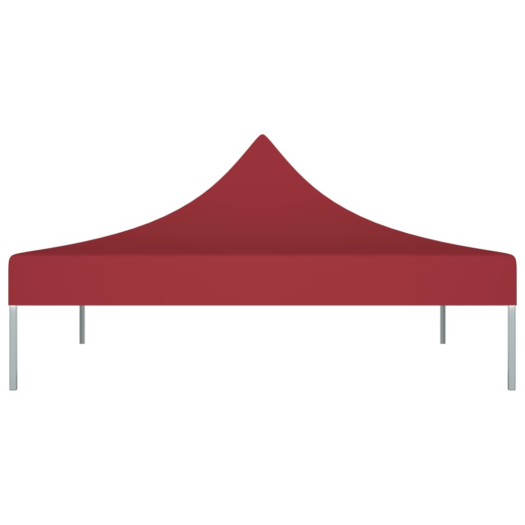 Vidaxl Party Zeltdach 270 g m² 2x2 M Bordeaux rot
