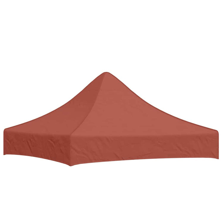 Vidaxl -Party -Zeltdach 270 g m² 2x2 m Terrakotta