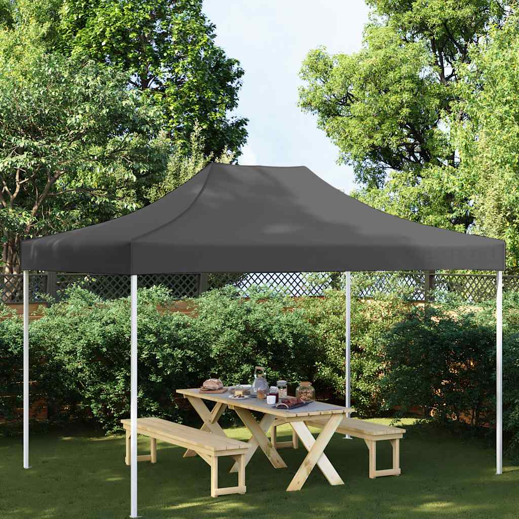 Vidaxl -Party -Zeltdach 270 g m² 4x3 m Anthrazit