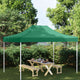 Vidaxl Party Zeltdach 270 g m² 4x3 m grün