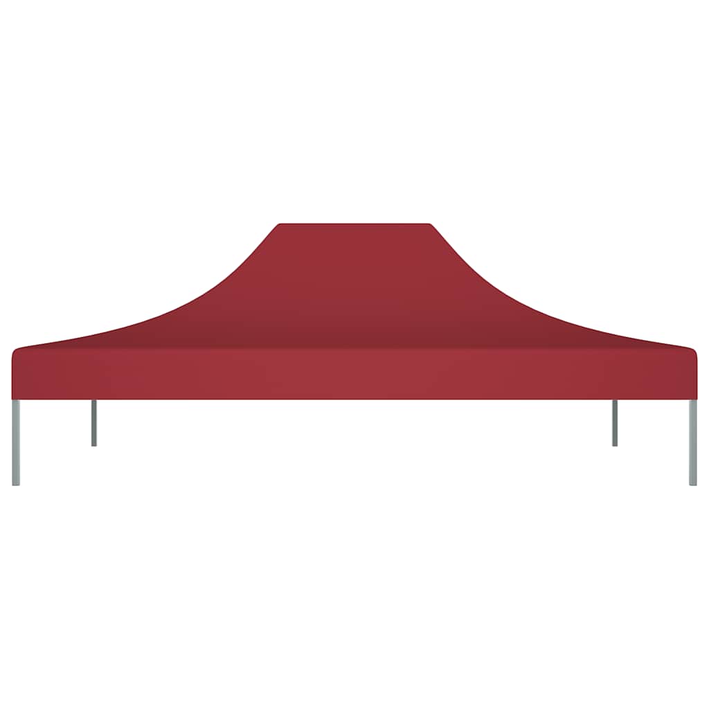 Vidaxl Party Zeltdach 270 g m² 4x3 m Bordeaux rot
