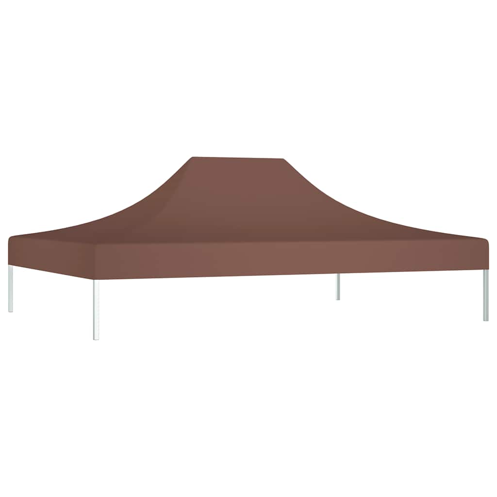 Vidaxl -Party -Zeltdach 270 g m² 4x3 m braun