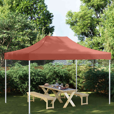 Vidaxl -Party -Zeltdach 270 g m² 4x3 m Terrakotta