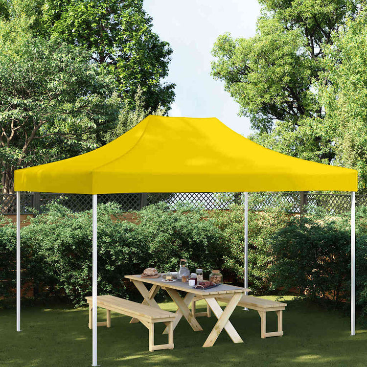 Vidaxl Party Zeltdach 270 g m² 4x3 m Gelb