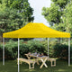 Vidaxl Party Zeltdach 270 g m² 4x3 m Gelb