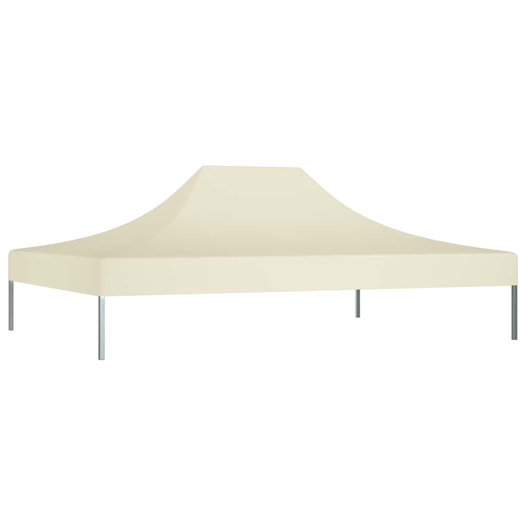 VIDAXL -Party -Zeltdach 270 g m² 4,5 x 3 m cremefarben