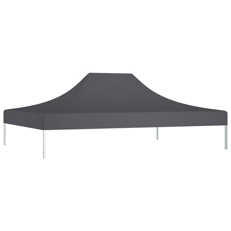 VIDAXL -Party -Zeltdach 270 g m² 4,5 x 3 Anthrazit -ausgelöst