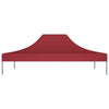 Vidaxl Party Zeltdach 270 g m² 4,5 x 3 M Bordeaux Rot