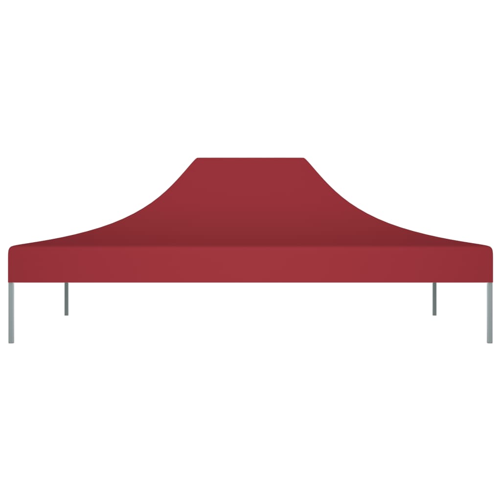 Vidaxl Party Zeltdach 270 g m² 4,5 x 3 M Bordeaux Rot