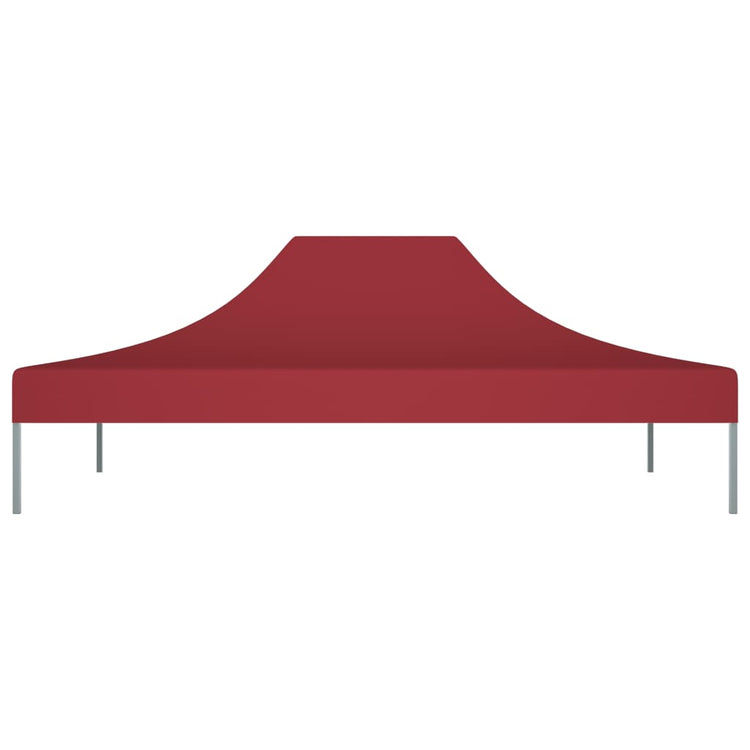 Vidaxl Party Zeltdach 270 g m² 4,5 x 3 M Bordeaux Rot