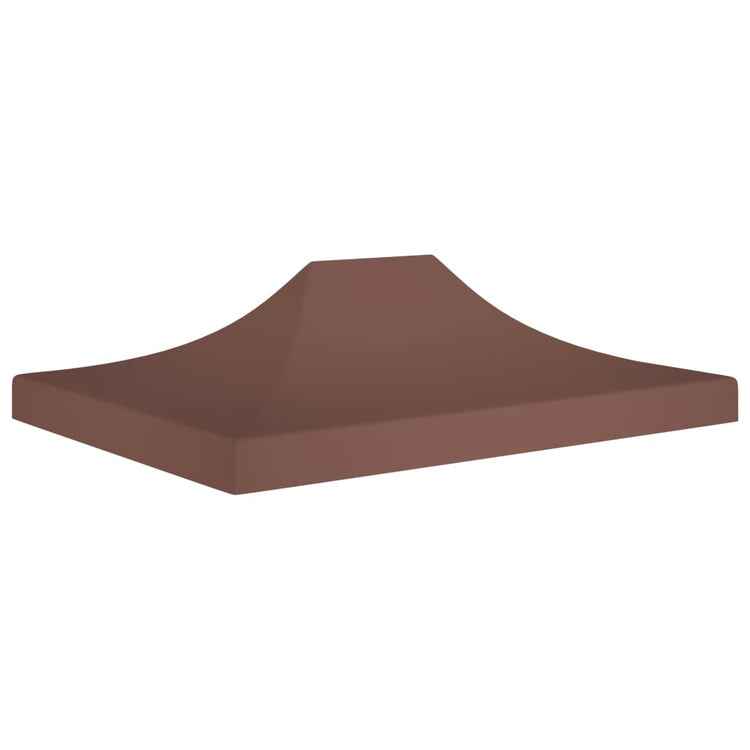 Vidaxl -Party -Zeltdach 270 g m² 4,5 x 3 m braun